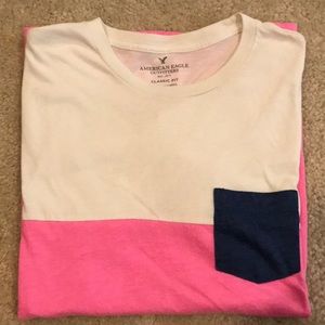 American Eagle tee shirt w/pocket medium